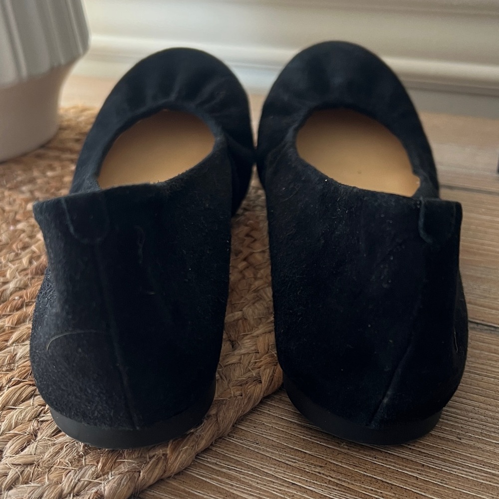 J. Crew Elegant Black Velvet Flats - Picture 5 of 5
